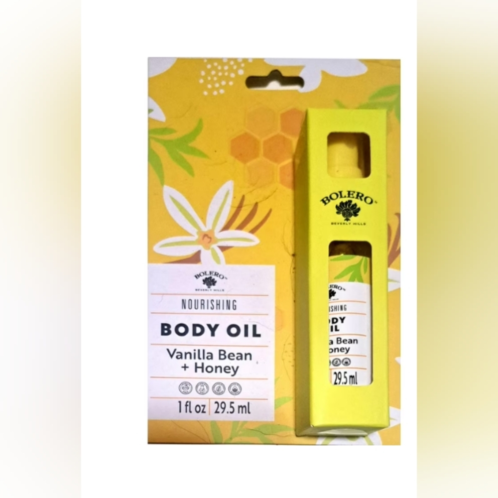 Bolero Beverly Hills Vanilla Bean and Honey Body oil